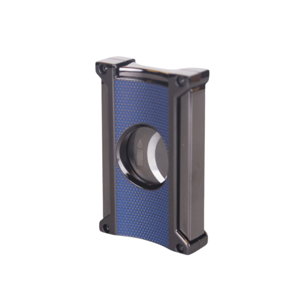 Cortador De Charuto Premium (Metal) Hit Block Plus Blue