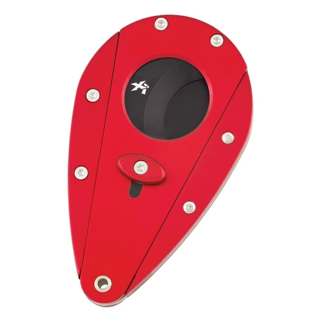 Cortador Charutos Xikar Xi1 Lamina Dupla Aluminio Vermelho