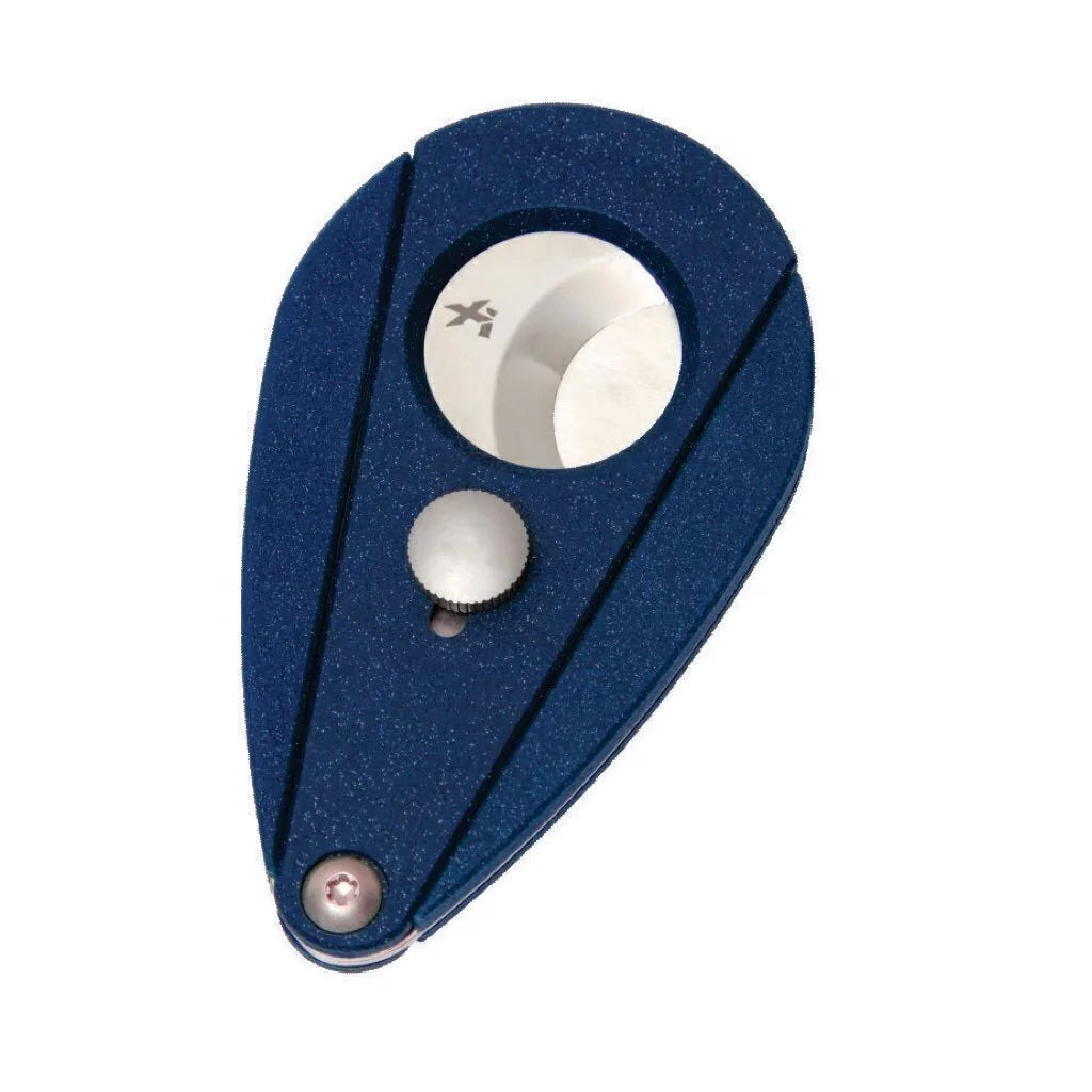 Cortador Charutos XIKAR Xi2 Lâmina Dupla Fibra Nylon Azul