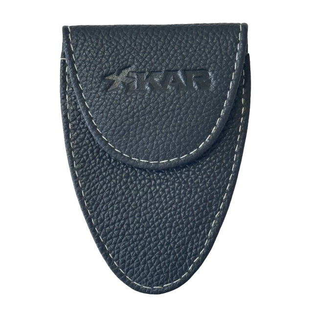 Case Cortador Xikar Xi Couro Vienna Com Aba Preto
