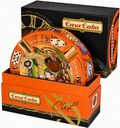 Cinzeiro Arturo Fuente De Ceramica Arturo Fuente " Casa Cuba " Orange