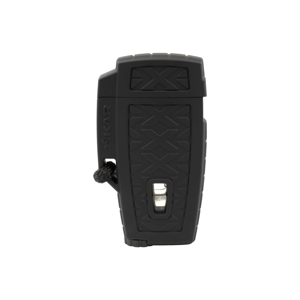 Xikar Stratosphere Ii High Altitude Lighter, Single Jet Flame, Windproof Black
