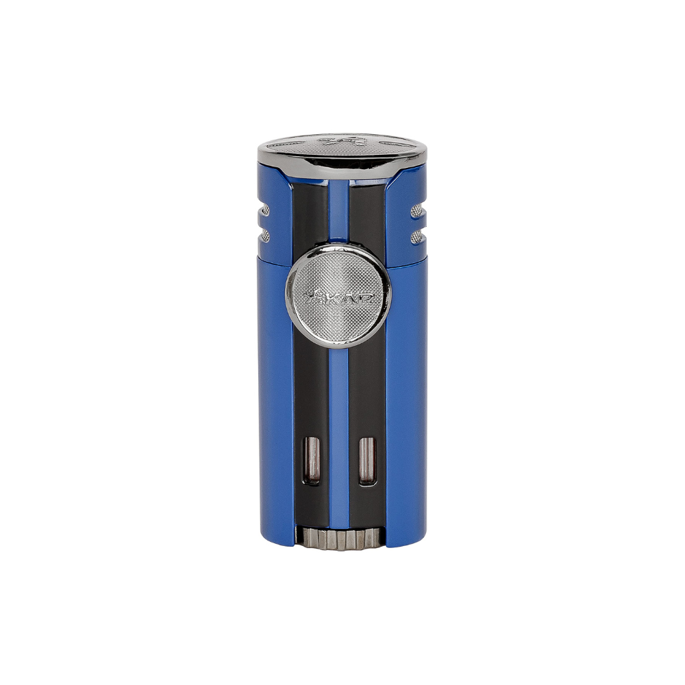 Isqueiro Xikar Hp4 Diamond Quad Flame Jet Blue