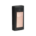 Isqueiro Xikar Ion Double-Jet Flame Black And Rose Gold