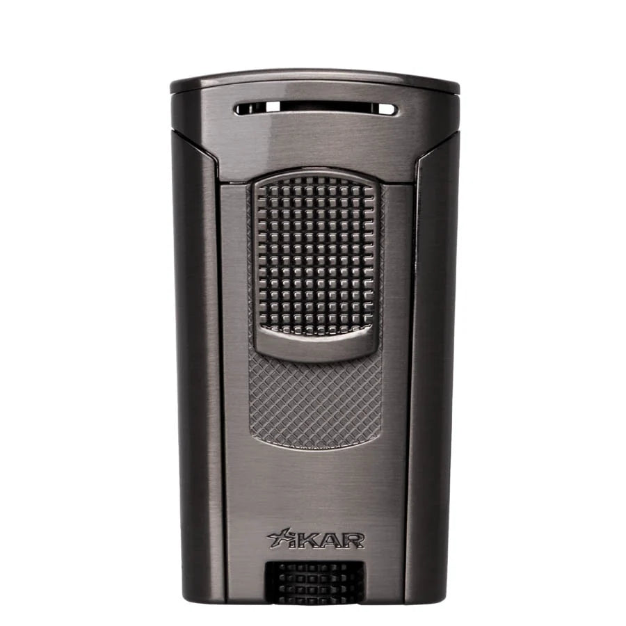 Xikar Astral 606Bk Slim Single Jet Torch Cigar Lighter Black New Gunmetal