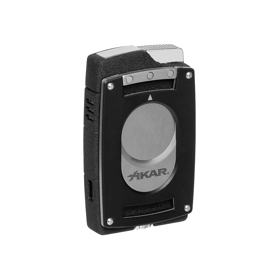Xikar Ultra Mag Torch Lighter And Ultra Slim Cigar Cutter Magnetic Combo